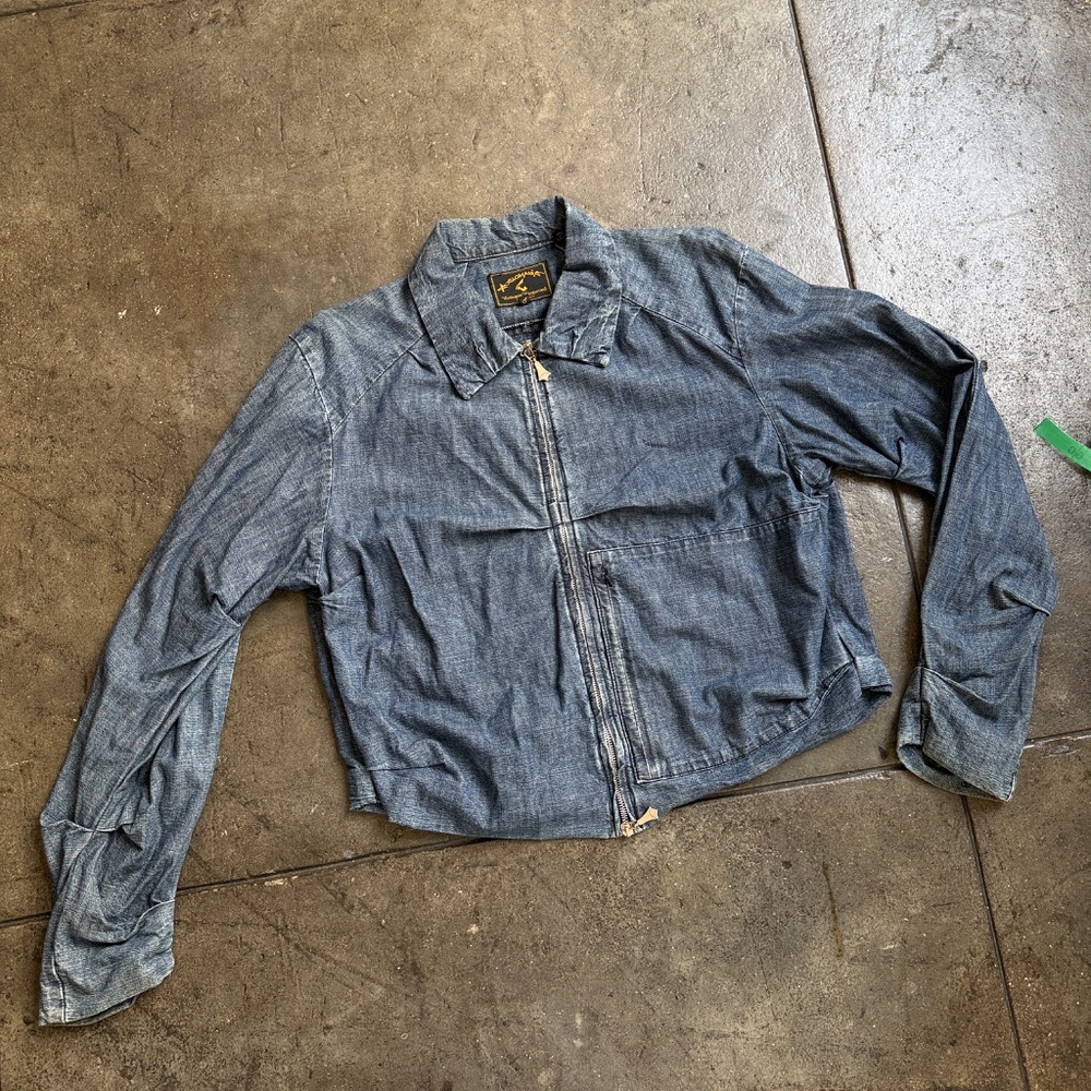 Vivienne Westwood Tokyo Exclusive early 2000's Folded Denim Jacket